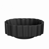 фото CC.NN.wb.50/BLK.M Раковина ARTBASIN Conchiglia 50 см, цв черный матовый КЕРАМА МАРАЦЦИ