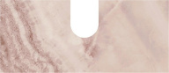 фото COb.VT278/56 Спец. изделие декоративное CONO Onice розовый (задняя стенка) 56*24 керам.декор КЕРАМА МАРАЦЦИ