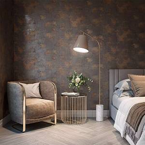 Обои с металлическими переливами: как «Ренессанс» меняется при разном освещении