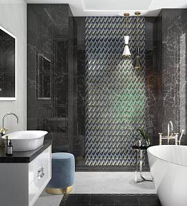 Декоры «Алькала»: геометрическая мраморная композиция с объёмным эффектом Декоры «Алькала»: геометрическая мраморная композиция с объёмным эффектом