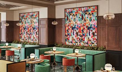 Керамический ковер «Агадир»: как макси-формат превращает плитку в арт-объект